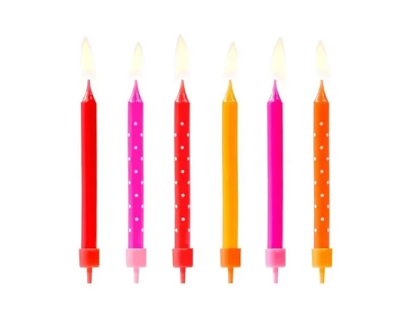 BIRTHDAY COLOUR CANDLE (S)